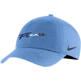 ナイキ メンズ 帽子 アクセサリー France National Team Nike Campus Performance Adjustable Hat Blue