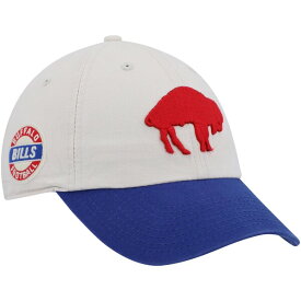 フォーティーセブン メンズ 帽子 アクセサリー Buffalo Bills '47 Sidestep Clean Up Adjustable Hat Cream/Royal