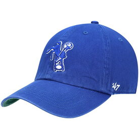フォーティーセブン メンズ 帽子 アクセサリー Indianapolis Colts '47 Legacy Franchise Fitted Hat Royal