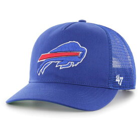 フォーティーセブン メンズ 帽子 アクセサリー Buffalo Bills '47 Mesh Hitch Trucker Adjustable Hat Royal