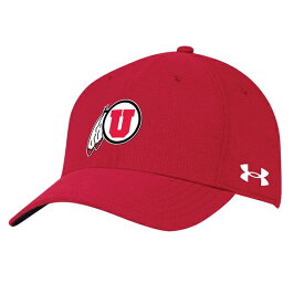 アンダーアーマー メンズ 帽子 アクセサリー Utah Utes Under Armour Airvent Performance Flex Hat Red