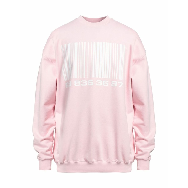 VETEMENTS ヴェトモン パーカー・スウェットシャツ アウター メンズ Sweatshirts Light pink
