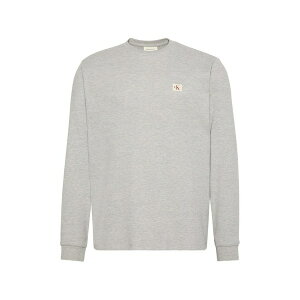 �J���o���N���C�� �����Y T�V���c �g�b�v�X Long-sleeve patch t-shirt Grey