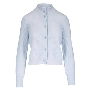 �L�����X�J�V�~�A ���f�B�[�X �J�[�f�B�K�� �A�E�^�[ Button-fastening cardigan Blue