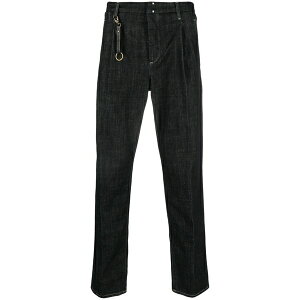 �C���R�e�b�N�X �����Y �J�W���A���p���c �{�g���X Straight-leg denim trousers Blue