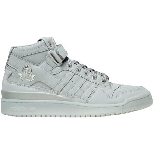 adidas �A�f�B�_�X �����Y �X�j�[�J�[ �yadidas Forum RF LDRS 1354 Friends and Family 3M�z �T�C�Y US_8.5(26.5cm) Silver Metallic/Grey 2/Solar Red