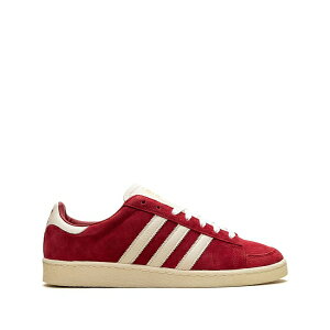 �A�f�B�_�X �����Y �X�j�[�J�[ �V���[�Y Jabbar low team power red/cream white sneakers -
