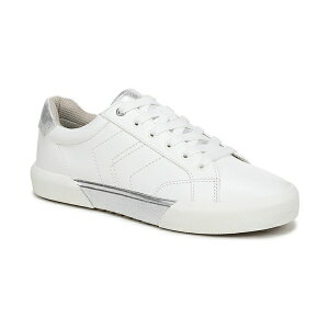 hN^[EV[ fB[X Xj[J[ V[Y Women's Online Low Profile Lace Up Sneakers White Faux Leather