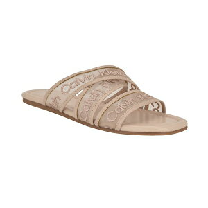 JoNC fB[X T_ V[Y Women's Bestina Strappy Logo Sandals Light Natural Logo