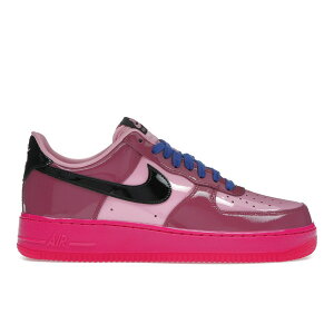Nike �i�C�L �����Y �X�j�[�J�[ Pink Cooler/Mulberry Rose/Hyper Blue/Black �yNike Air Force 1 Low Pink Cooler Mulberry Rose�z �T�C�Y US_6(24.0cm)