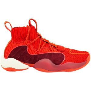 adidas �A�f�B�_�X �����Y �X�j�[�J�[ �yadidas Crazy BYW Pharrell x BBC Now Is Her Time�z �T�C�Y US_7(25.0cm) Solar Red/Solar Red/Solar Red