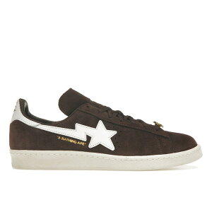 adidas �A�f�B�_�X �����Y �X�j�[�J�[ �yadidas Campus 80s Bape 30th Anniversary Brown�z �T�C�Y US_9(27.0cm) Brown/Cloud White/Gold Metallic