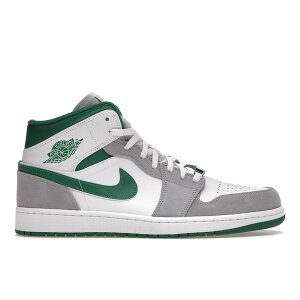 Jordan W[_ Y Xj[J[ yJordan 1 Mid SE Grey Greenz TCY US_12.5(30.5cm) White/Neutral Grey-Lucky Green