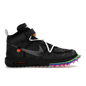 Nike iCL Y Xj[J[ yNike Air Force 1 Mid Off-White Blackz TCY US_7(25.0cm) Black/Clear Black