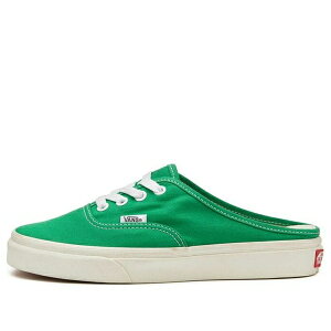 Vans �o���Y �����Y �X�j�[�J�[ �yVans Canvas Authentic Mule Green VN0A54F72BJ�z �T�C�Y US_12(30.0cm)