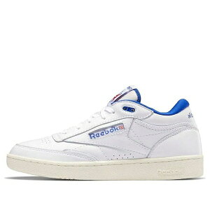 Reebok ���[�{�b�N �����Y �X�j�[�J�[ �yReebok Club C Mid 2 Vintage 'White Bright Cobalt' H69121�z �T�C�Y US_8(26.0cm)