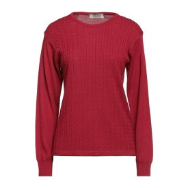 【送料無料】 ティーエスディ12 レディース ニット&セーター アウター Sweaters Brick red