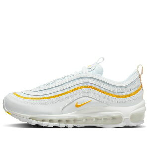 Nike �i�C�L ���f�B�[�X �X�j�[�J�[ �y(WMNS) Nike Air Max 97 'White University Gold' DM8268-100�z �T�C�Y US_8(25.0cm)