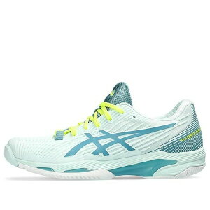 ASICS �A�V�b�N�X ���f�B�[�X �X�j�[�J�[ �y(WMNS) ASICS Solution Speed FF 2 'Soothing Sea' 1042A136-405�z �T�C�Y US_6.5(23.5cm)