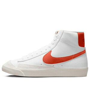 Nike �i�C�L ���f�B�[�X �X�j�[�J�[ �y(WMNS) Nike Blazer Mid '77 'White Orange' DZ4408-100�z �T�C�Y US_8.5(25.5cm)