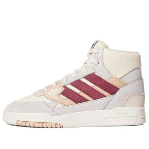 adidas �A�f�B�_�X ���f�B�[�X �X�j�[�J�[ �y(WMNS) adidas Drop Step SE 'Ecru Tint Quiet Crimson' HR1419�z �T�C�Y US_5(22.0cm)