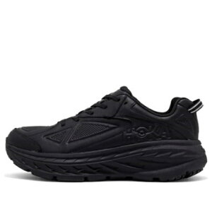 HOKA ONE ONE �z�J�I�l�I�l �����Y �X�j�[�J�[ �yHOKA ONE ONE Bondi LTR Wide 'Black' 1019752-BLK�z �T�C�Y US_10.5(28.5cm)