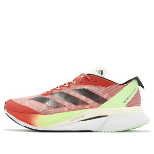 adidas �A�f�B�_�X �����Y �X�j�[�J�[ �yadidas Adizero Boston 12 'Red Neon Yellow' IG3329�z �T�C�Y US_7(25.0cm)