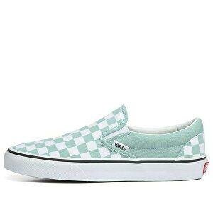 Vans �o���Y �����Y �X�j�[�J�[ �yVans Classic Slip-On 'Checkerboard-Blue' VN0A7Q5DH7O�z �T�C�Y US_5.5(23.5cm)