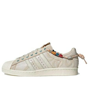 adidas �A�f�B�_�X �����Y �X�j�[�J�[ �yadidas Originals Superstar 80s 'Beige' ID4795�z �T�C�Y US_12.5(30.5cm)