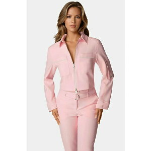 xx fB[X WPbgu] AE^[ Women's Embellished Bomber Jacket Mary's rose