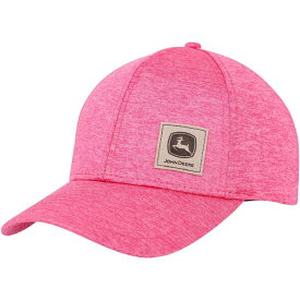 ジョンディア レディース 帽子 アクセサリー John Deere SpaceDye Adjustable Hat Pink