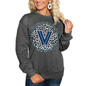 ゲームデイ レディース パーカー・スウェットシャツ アウター Villanova Wildcats Women's Call the Shots Pullover Sweatshirt Charcoal