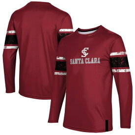 プロスフィア メンズ Tシャツ トップス Santa Clara Broncos Long Sleeve TShirt Maroon