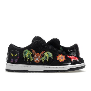 Nike �i�C�L �����Y �X�j�[�J�[ �yNike SB Dunk Low Pro QS Neckface�z �T�C�Y US_10.5(28.5cm) Black/White-Multi Color