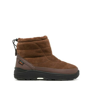 �X�C�R�b�N �����Y �u�[�c �V���[�Y Bower suede snow boots Brown
