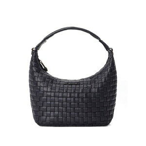 �G���W�[�E�H���X ���f�B�[�X �n���h�o�b�O �o�b�O Mini woven hobo tote bag Black