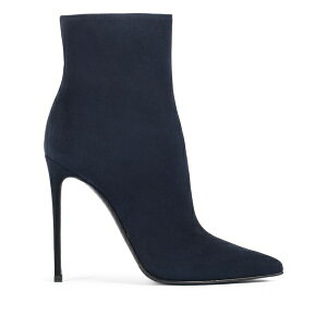 �� �V�� ���f�B�[�X �u�[�c �V���[�Y 120mm eva suede stiletto boots Blue