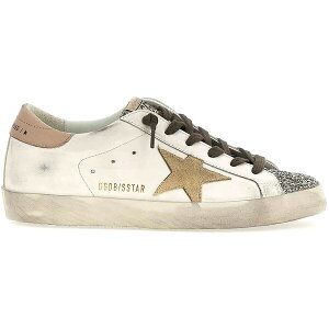 Golden Goose S[fO[X fB[X Xj[J[ yGolden Goose Super-Star Platinum Glitter Toe (Women's)z TCY US_6(23.0cm) White/Platinum/Yellow