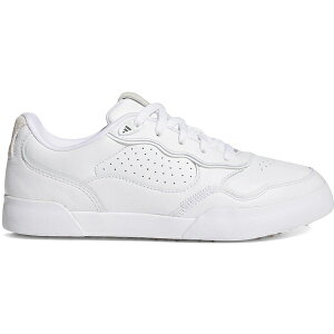 adidas AfB_X fB[X Xj[J[ yadidas Retrocross 25 Spikeless Golf Cloud White Grey Six Gum (Women's)z TCY US_7.5(24.5cm) Cloud White/Grey Six/Gum