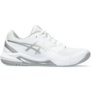 ASICS AVbNX fB[X Xj[J[ yASICS Gel-Dedicate 8 White Pure Silver (Women's)z TCY US_9.5(26.5cm) White/Pure Silver