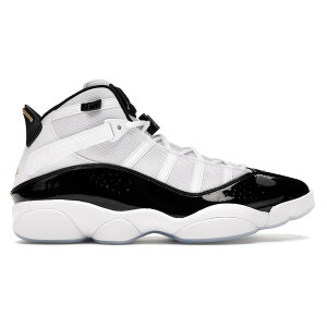 Jordan �W���[�_�� �����Y �X�j�[�J�[ �yJordan 6 Rings Defining Moments�z �T�C�Y US_M_16 White/Black-Ice-Metallic Gold