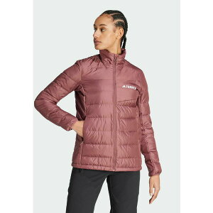 AfB_X ebNX fB[X tBbglX X|[c TERREX MULTI LIGHT DOWN JACKET - Down jacket - burgundy