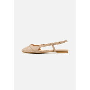 アンナ フィールド レディース パンプス シューズ Slingback ballet pumps - beige
