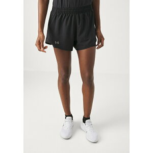 A_[A[}[ fB[X tBbglX X|[c FLY BY 2 IN 1 - Sports shorts - black/black