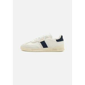 ラルフローレン レディース スニーカー シューズ AERA LACE - Trainers - bianco/navy