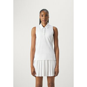 AfB_X fB[X tBbglX X|[c ULTIMATE365 SOLID SLEEVELESS - Polo shirt - white