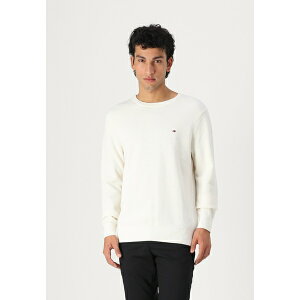 �g�~�[ �q���t�B�K�[ �����Y �j�b�g&�Z�[�^�[ �A�E�^�[ ESSENTIAL STRUCTURE CREW NECK - Jumper - ivory petal