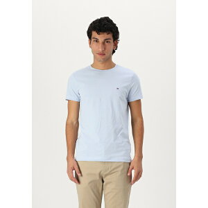 g~[ qtBK[ Y T_ V[Y STRETCH SLIM FIT TEE - Basic T-shirt - breezy blue