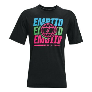Under Armour A_[A[}[ Y Xj[J[ yUnder Armour Embiid 21 T-shirt 'Black' 1361969-001z TCY US_M_XL