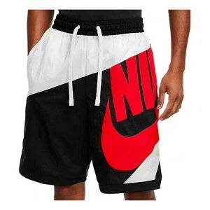 Nike iCL Y Xj[J[ yNike Dri-FIT Throwback Futura Casual Sports Basketball Shorts Black Red Blackred CV1829-100z TCY US_M_S